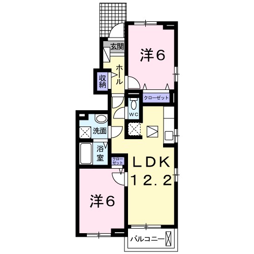 レクラン　エム 間取り