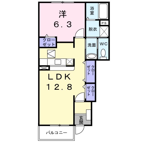 フラン・アンジュ 間取り