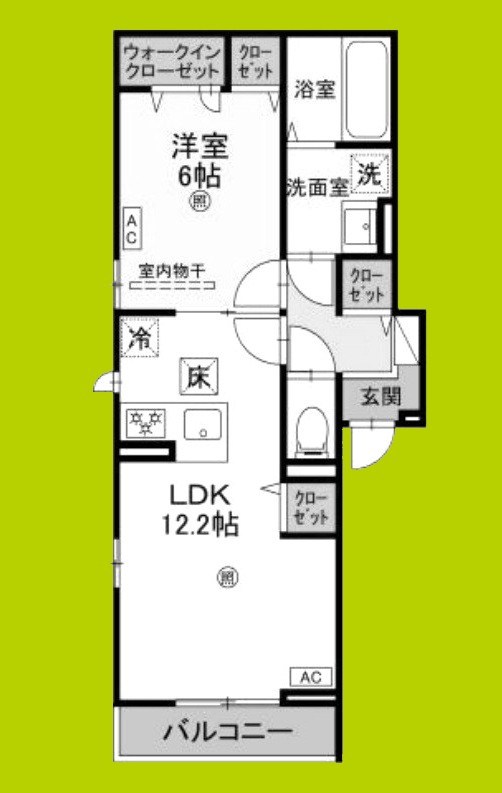 D-ROOM　千 間取り図