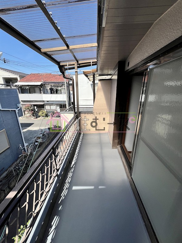 平野市町3丁目戸建 ベランダ