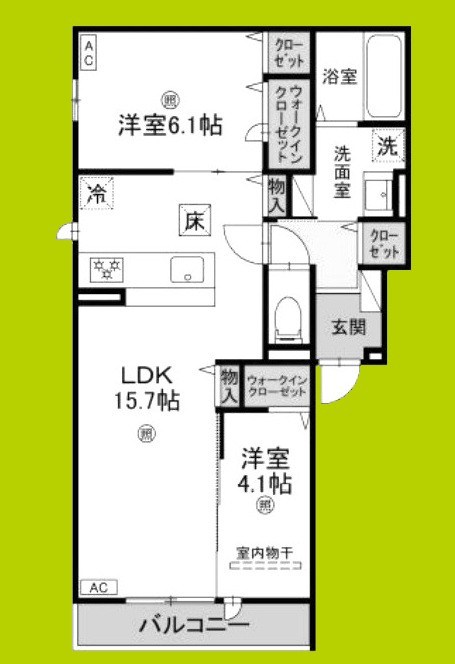D-ROOM　光 間取り図