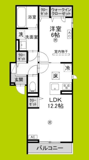 D-ROOM　光 間取り図