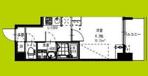S-RESIDENCE小阪azure 間取り図