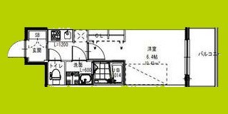 S-RESIDENCE小阪azure 間取り図