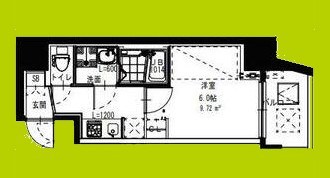 S-RESIDENCE小阪azure 間取り図