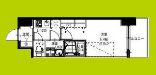 S-RESIDENCE小阪azure 間取り図
