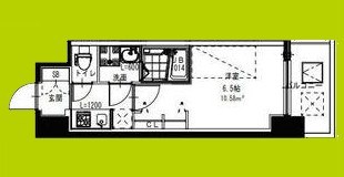 S-RESIDENCE小阪azure 間取り図