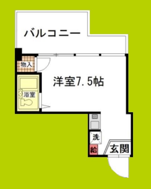 新栄プロパティー千林Ⅰ 間取り