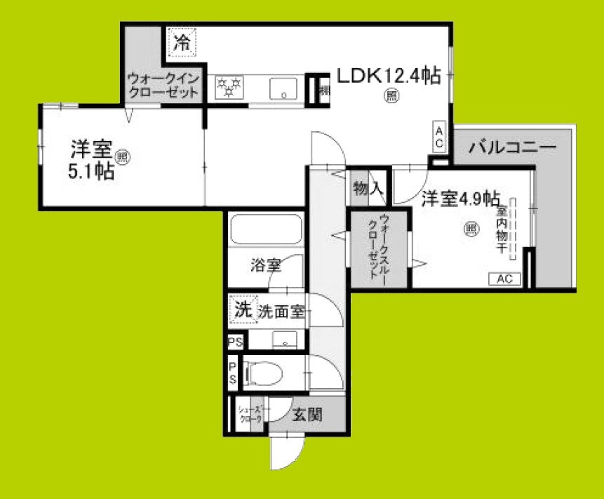 メゾン　レナード 間取り