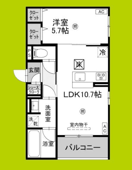 メゾン　レナード 間取り