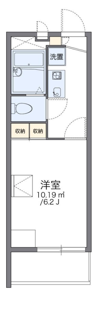 レオパレスＩＺＵＯ 間取り