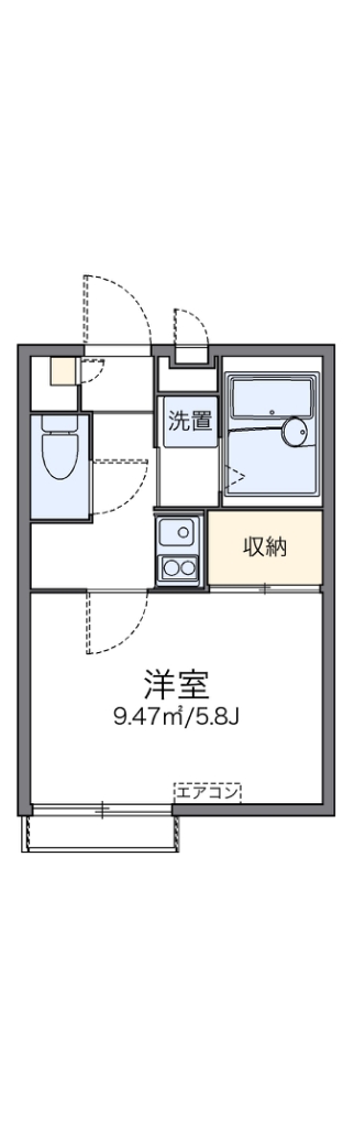 レオパレスレスト　フル　ホーム 間取り
