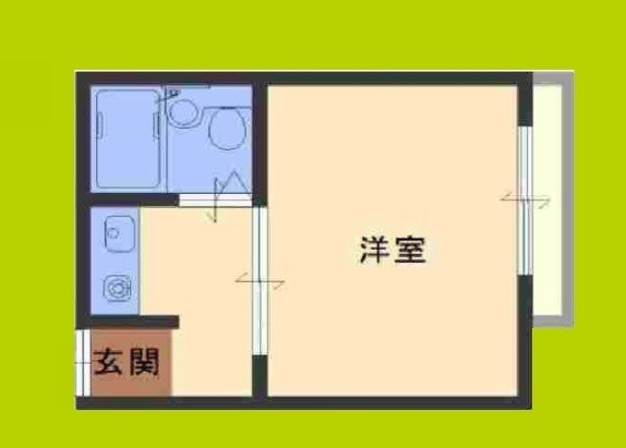 シティハイツ扇町公園 間取り