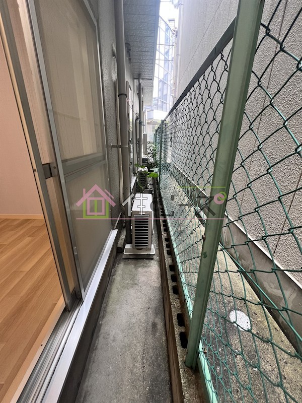 シティハイツ扇町公園 ベランダ