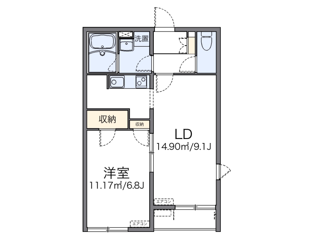レオネクスト寺本 間取り