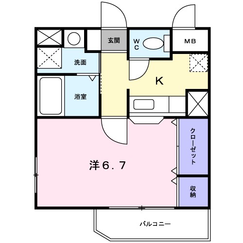 エスポワール　ヒル 間取り