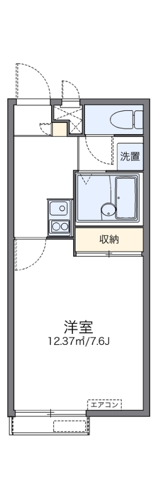 レオパレスリンネル 間取り