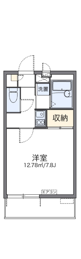 レオパレス曙 間取り
