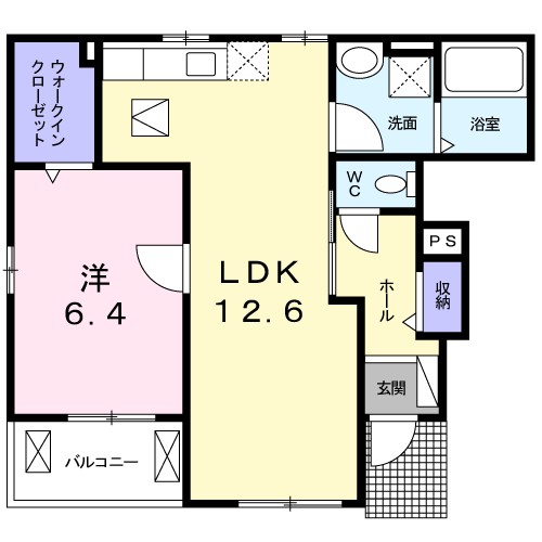 ウエスト　リヤン 間取り