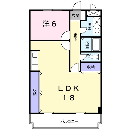 ダイアモンドシティー 間取り