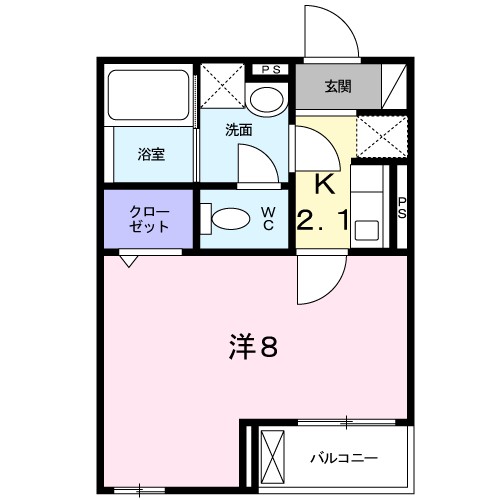 ジェントリー南船橋　Ⅲ 間取り