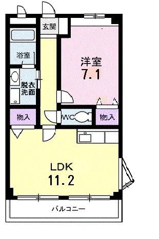 サンライズ・フジ 間取り