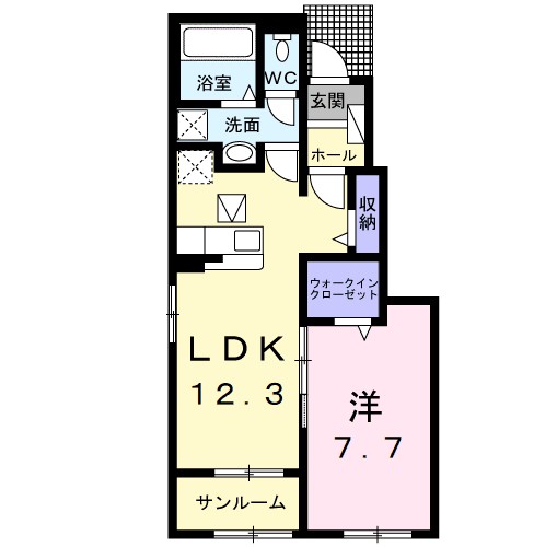 カシータ 間取り