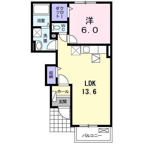 サンリット　Ａ棟 間取り
