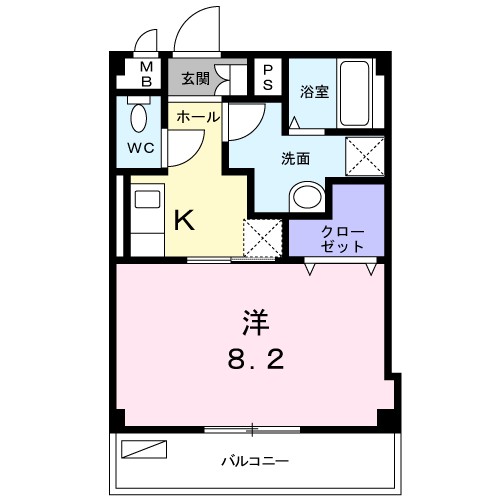 Ｃａｌｍ石蓮寺 間取り