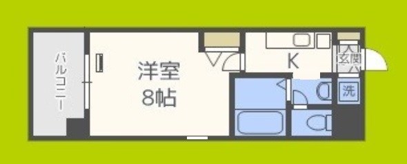 リアンジェ難波 間取り