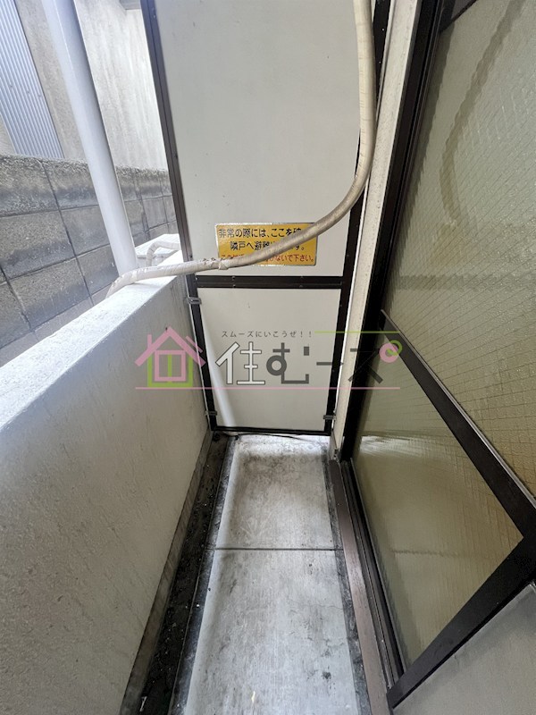 ドムール帝塚山南 ベランダ