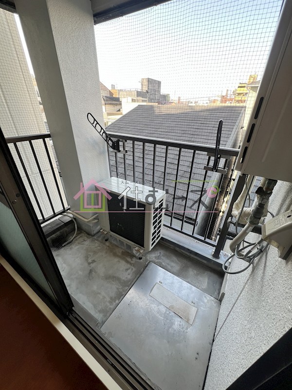 長居大発マンション ベランダ