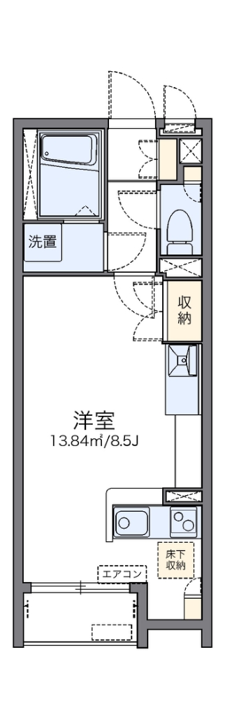 レオネクストＣＲＥＡ東館 間取り