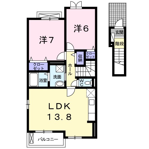 アザレーアⅡ 間取り