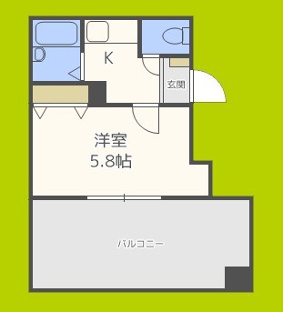 おおきに京橋駅前ビル 間取り