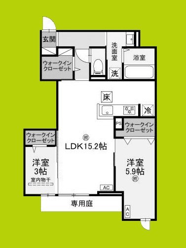 D－ROOM上新庄南口 間取り図
