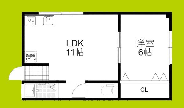 エバー針中野 間取り