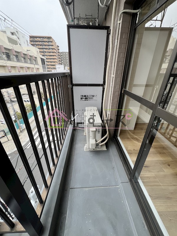 シャトー都島 ベランダ