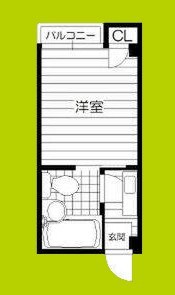 サニーハイツ都島 間取り