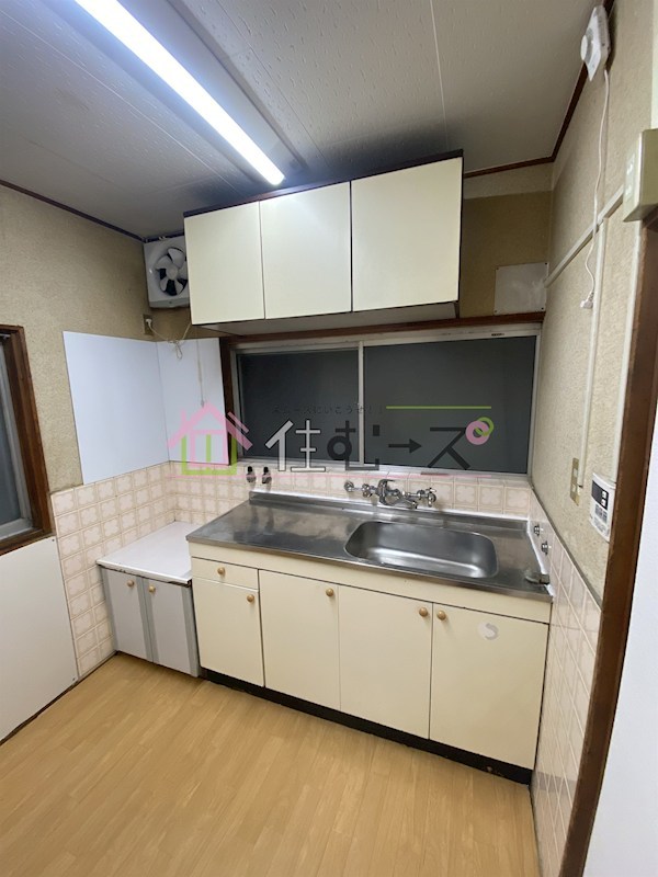 住道矢田ガレージハウス キッチン