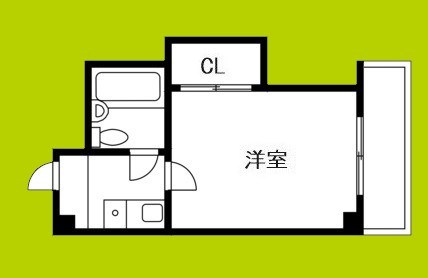 ルーモ矢田Ⅲ 間取り