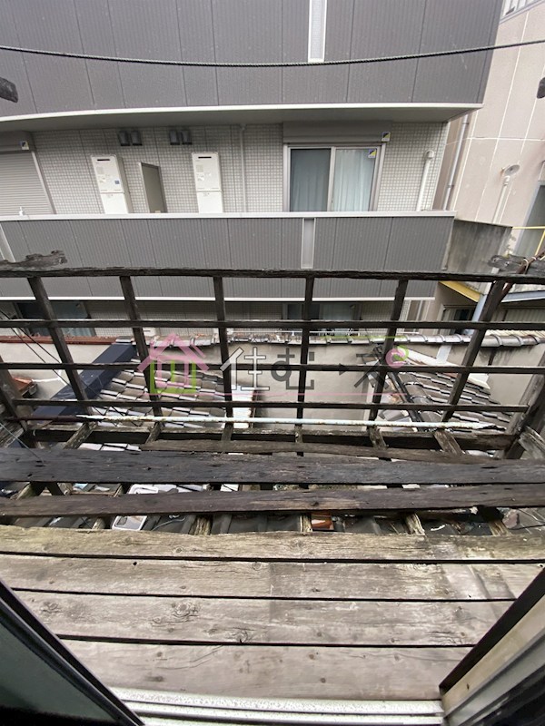 昭和町5丁目貸家 ベランダ