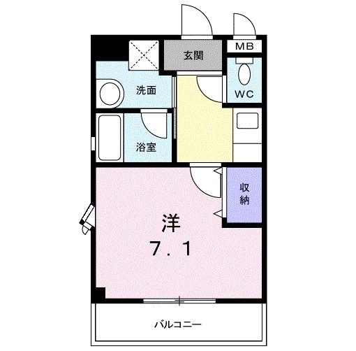 クイールⅠ 間取り