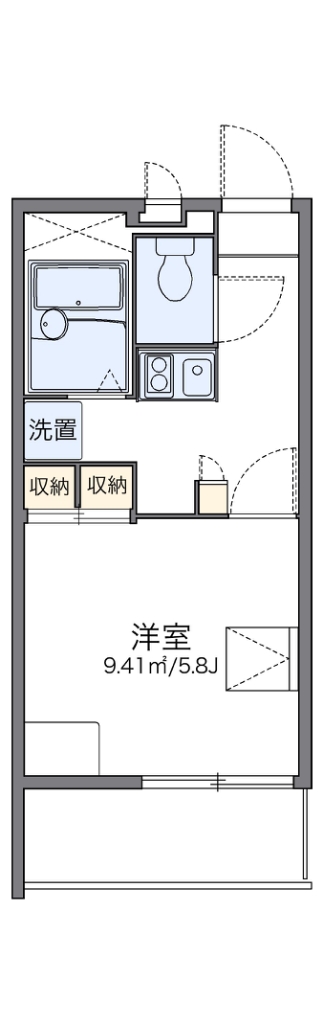 レオパレス春駒マンション 間取り
