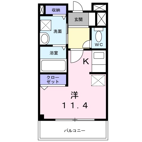 ラフィネ・ロジュマン 間取り