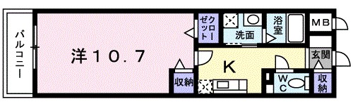 ロワ・リオン上町 間取り
