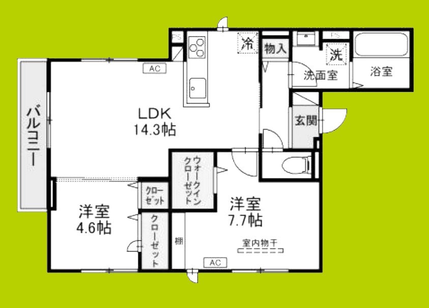 vie l’eclat 間取り