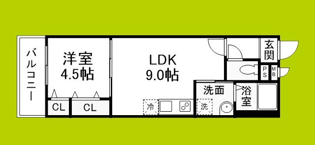 パークサイド ベルガー 間取り図