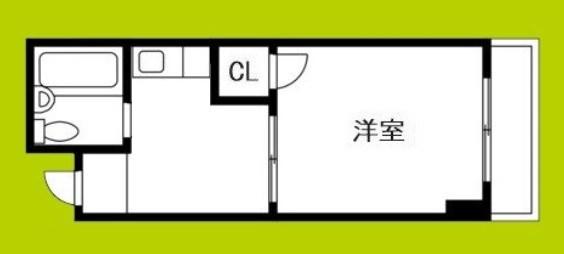 粉浜ハザマコーポ 間取り
