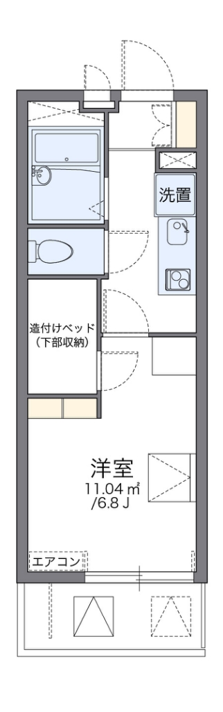 レオパレスリンカ 間取り